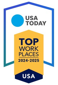 USA Today top work places 2024-2025